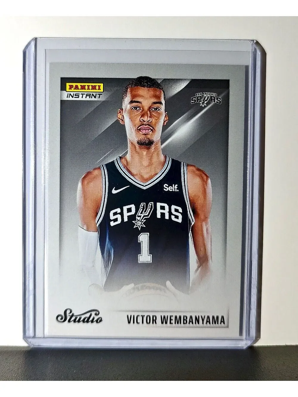 Victor Wembanyama 2024-25 Panini NBA Studio #6 Card San Antonio Spurs 1/275